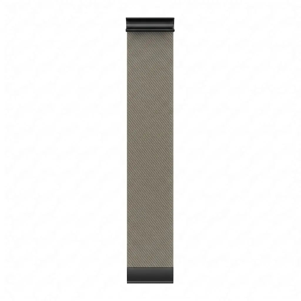 Knitted Nylon Strap, stone grey