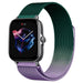 Amazfit GTS 3 Milanese Strap (Purple/Green)