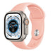 Apple Watch Ultra Silicone Strap (Soft Pink)