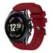 Fossil Gen 6 44mm Silicone Strap (Burgundy)