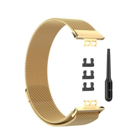 Correa Milanesa Huawei Watch Fit SE (dorado)