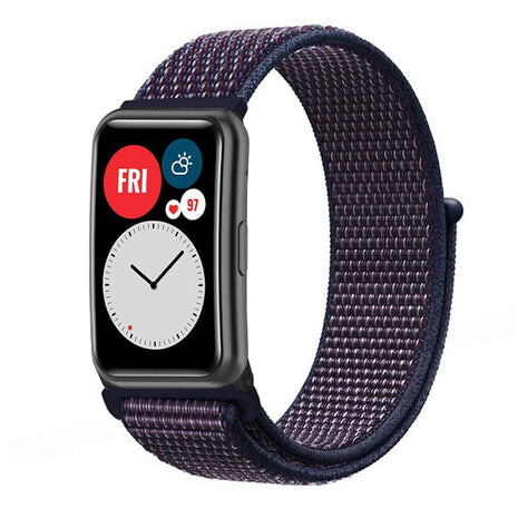 Huawei Watch Fit SE Nylonarmband (Indigo Blau)