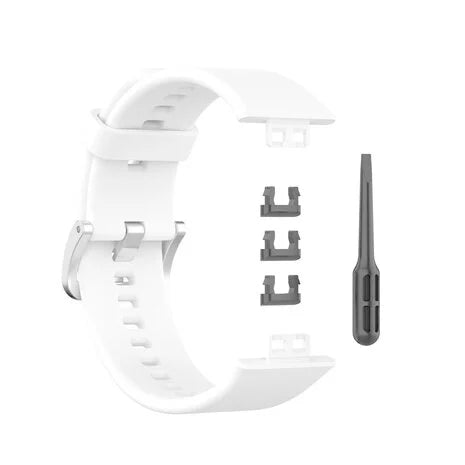 Correa silicona Huawei Watch Fit SE (blanca)
