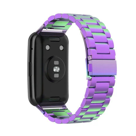 Huawei Watch Fit SE Stahlarmband (Regenbogen)