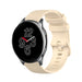 OnePlus Watch Luxus-Silikonarmband (Beige)