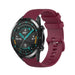 Huawei Watch GT 2 Premium Silicone Strap (Dark Red)