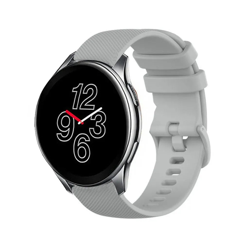 Correa silicona de lujo OnePlus Watch 3 (gris)