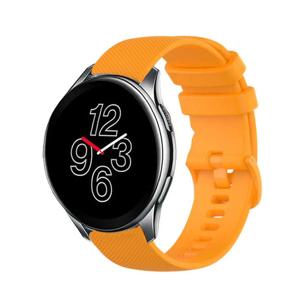 Bracelet silicone de luxe OnePlus Watch 3 (orange)