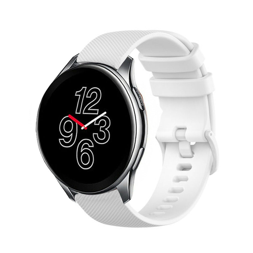 Correa silicona de lujo OnePlus Watch 3 (blanca)