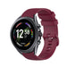 Fossil Gen 6 44mm Premium Silicone Strap (Dark Red)