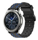 Samsung Gear S3 Silicone Strap Tough (Black/Blue)