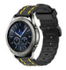 Samsung Gear S3 Silicone Strap Tough (Black/Yellow)
