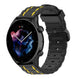 Amazfit GTR 3 (Pro) Silicone Strap Tough (Black/Yellow)