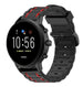 Fossil Gen 5 Silicone Strap Tough (Black/Red)