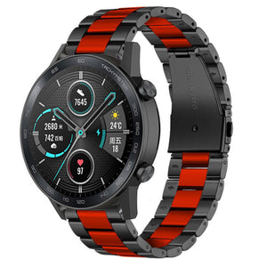 Honor Magic Watch 2 Steel Strap (Black/Red)