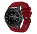 Samsung Galaxy Watch 4 Classic 46mm siliconen bandje (bordeaux)