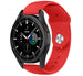 Samsung Galaxy Watch 4 Classic 42mm Sportarmband (Rot)
