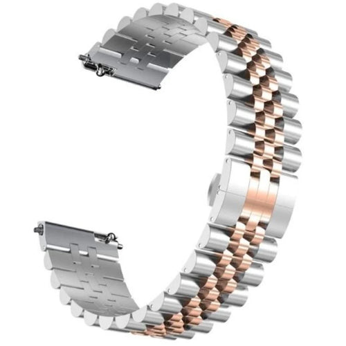 Samsung Galaxy Watch Active Jubilee Stahlband (Silber/Roségold)