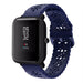 Xiaomi Amazfit Bip Silikonarmband mit Muster (Dunkelblau)