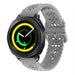 Samsung Gear Sport Silikonarmband mit Muster (Grau)