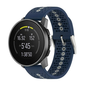 Bracelet silicone Suunto Race (S) (bleu/gris)