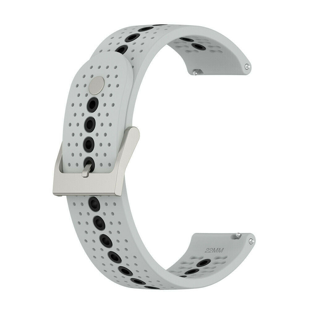Suunto Run Silicone Strap (Grey/Black)