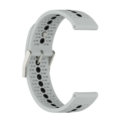 Bracelet silicone Suunto Race (S) (gris/noir)