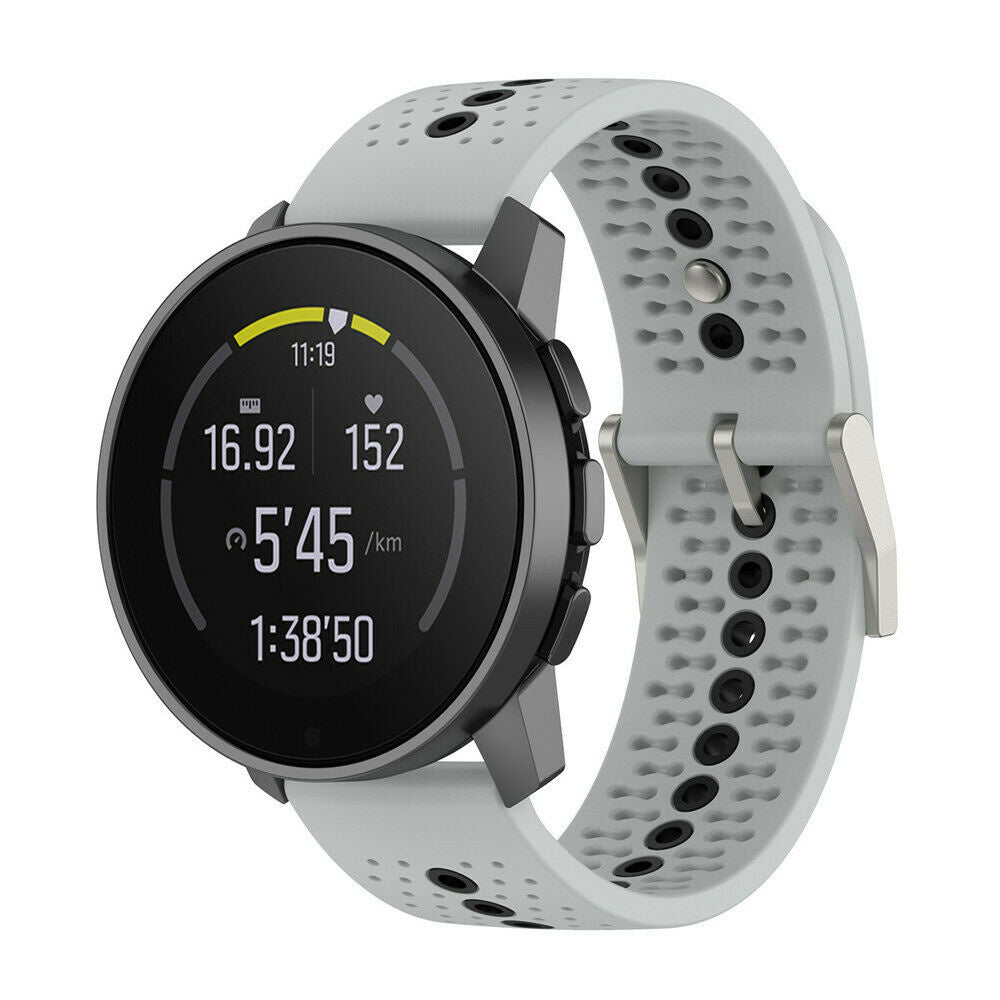 Suunto Vertical 2 Silicone Strap (Grey/Black)
