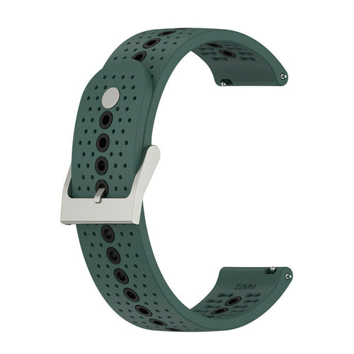 Correa silicona Suunto Race 2 (verde/negro)