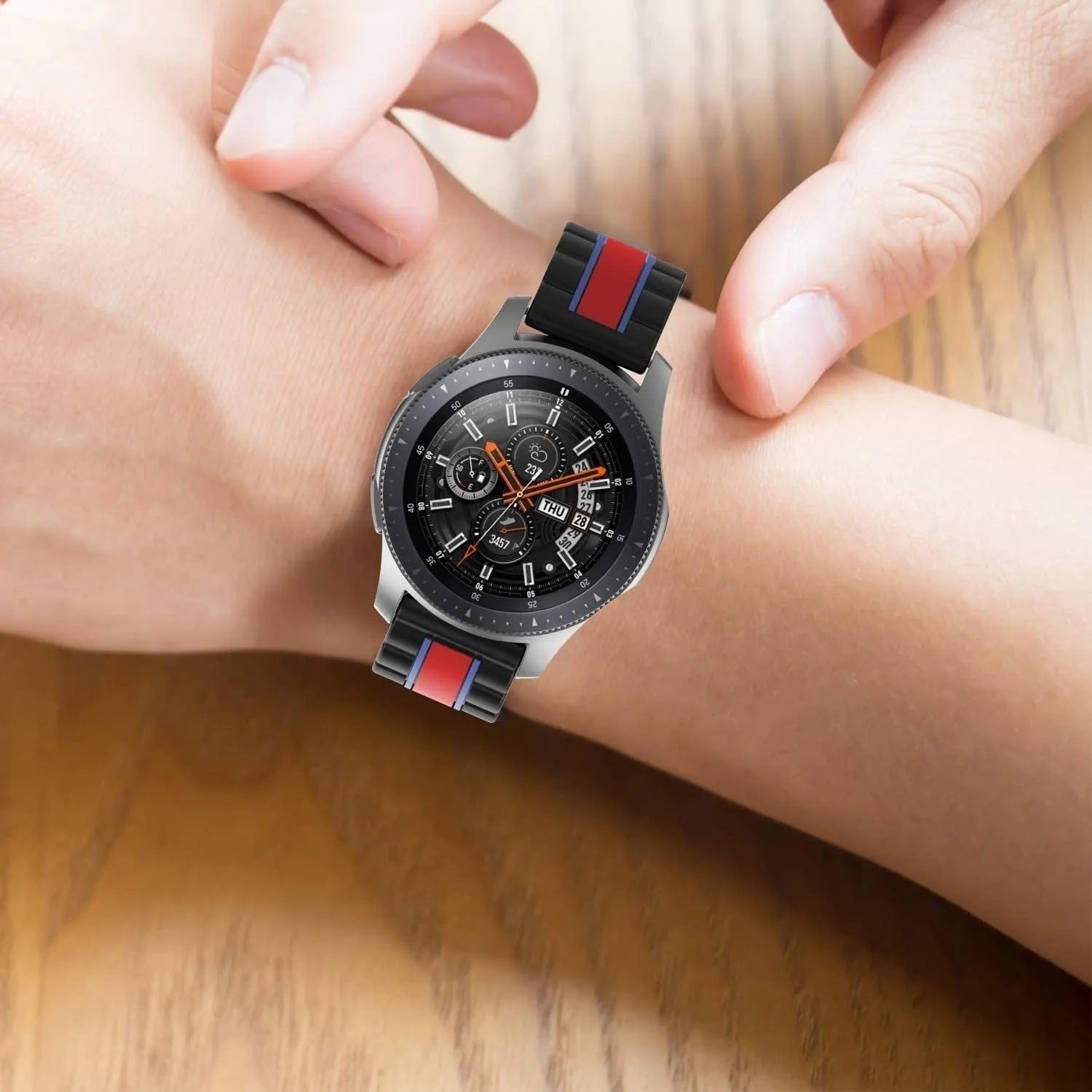 Suunto Race (S) Special Edition band (zwart/rood)