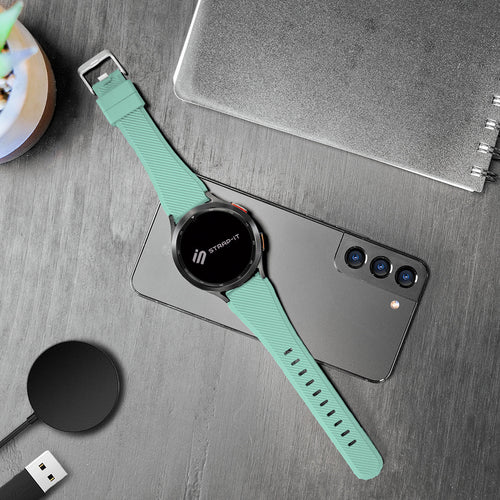 CMF Watch Pro 2 twill siliconen bandje (aqua)