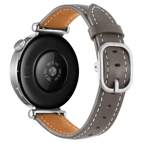 Fossil Gen 5e - 42mm Square Lederarmband (Taupe)