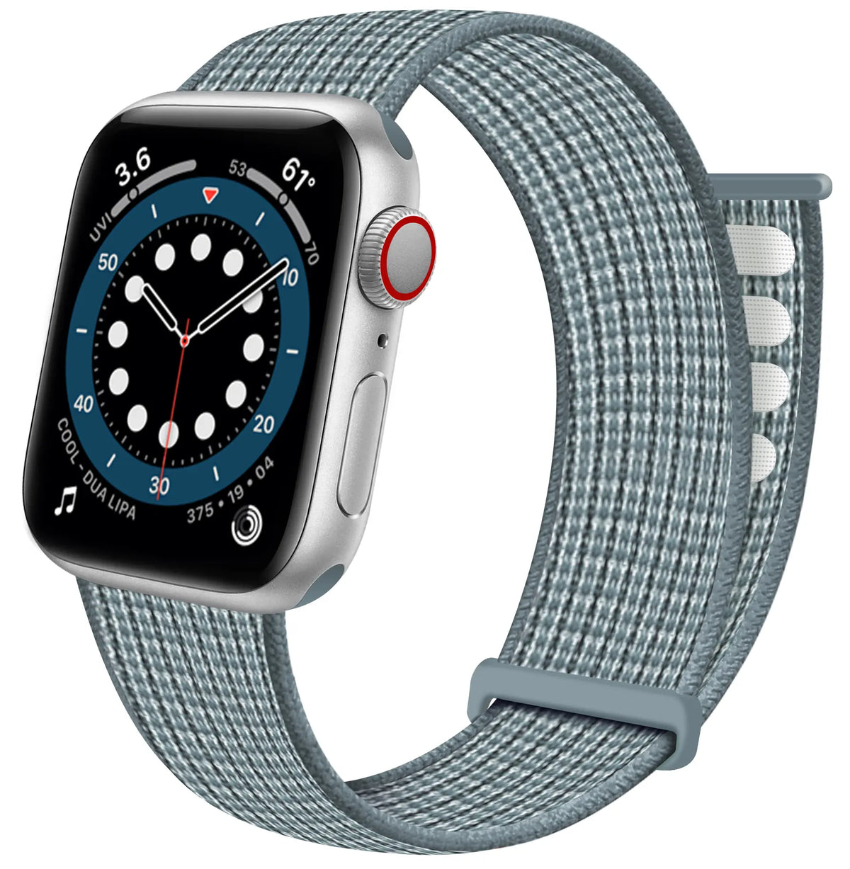 Apple Watch Nylon Loop Armband (Teal)