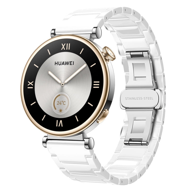 Correa ceramica Huawei Watch 5 - 42mm  (blanco)
