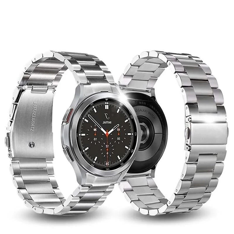 Samsung Galaxy Watch 4 Classic 46mm Titanarmband (Silber)
