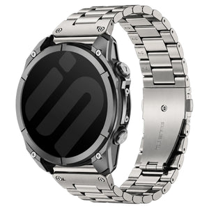 Bracelet acier premium Garmin Approach S72 - 47mm (titane)