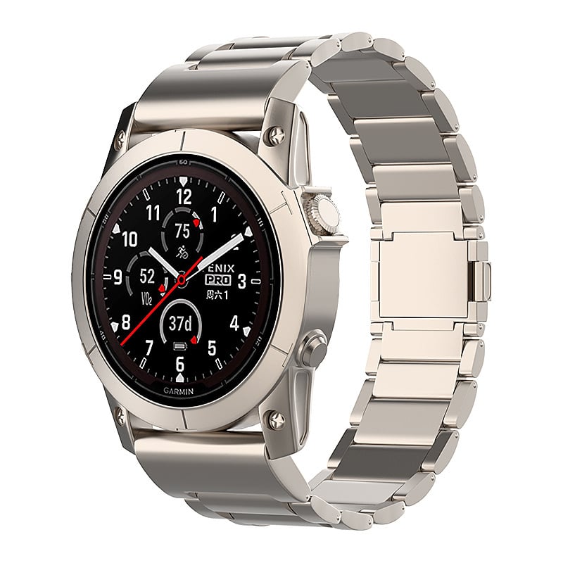 Garmin Approach S70 - 47mm Magnetisches Titanarmband (Titan)