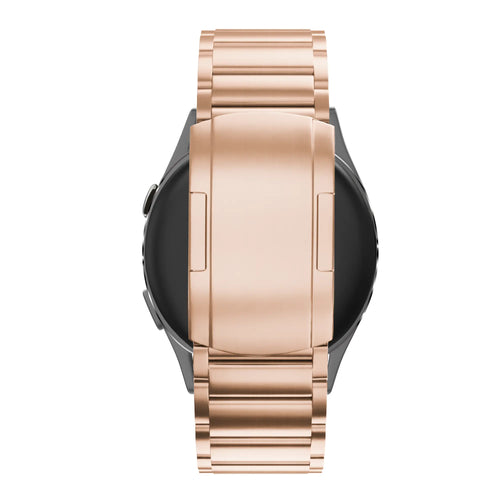 Bandz Garmin Venu 4 - 41mm Titanium Link Strap (Rose Gold)