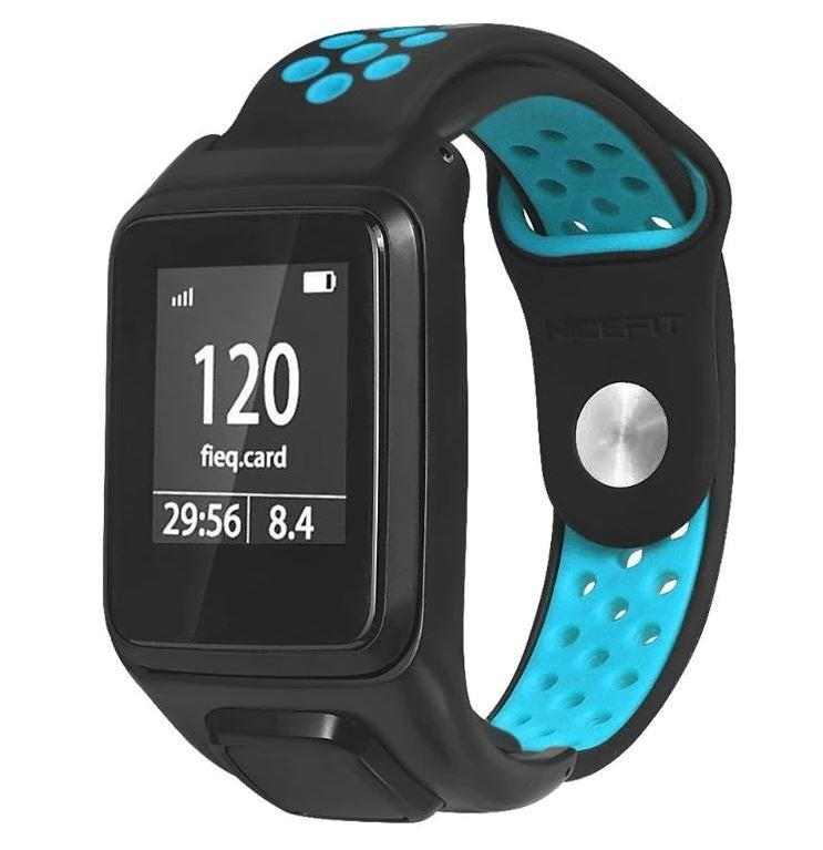 tomtom-sport-bandje-zwart-blauw