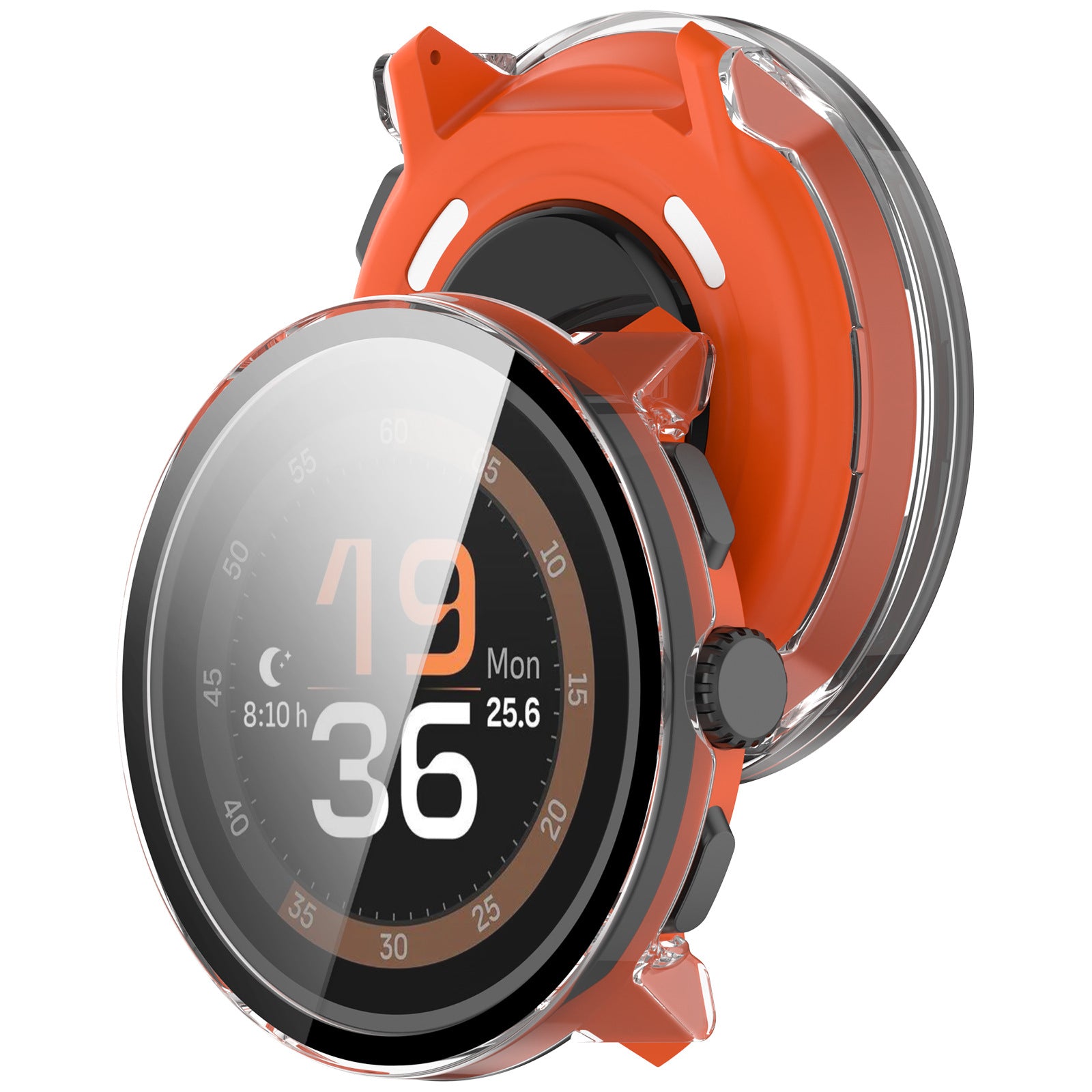 Funda resistente con vidrio Suunto Run (transparente)