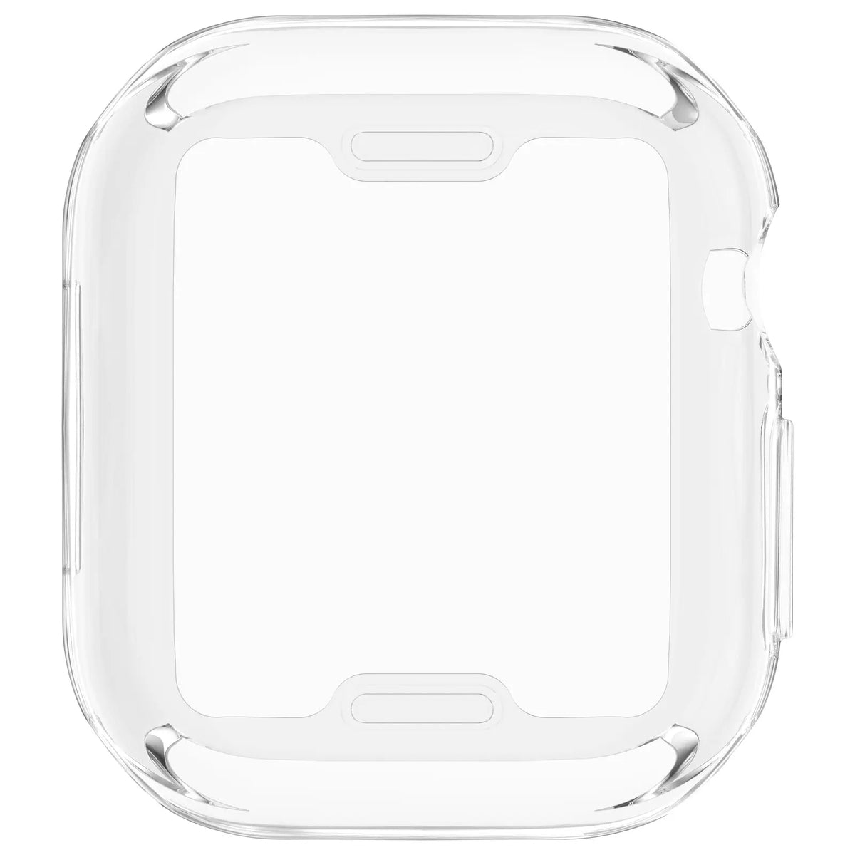 Apple Watch 12 - 46mm TPU case full cover (transparant)