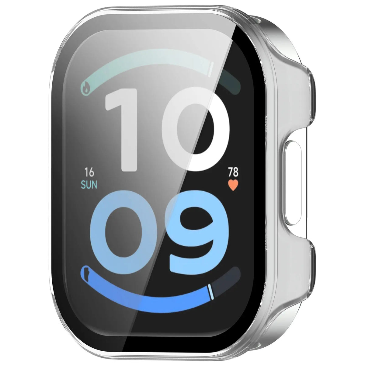Redmi Watch 6 Active PC Case with Glass (Transparent)