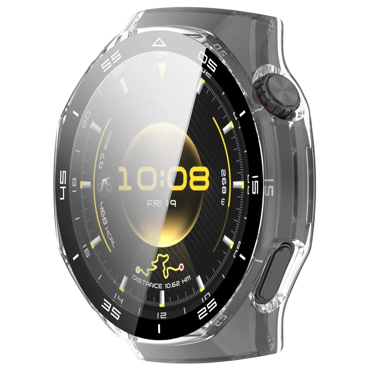 Coque rigide avec verre Huawei Watch GT 7 Pro (transparent)