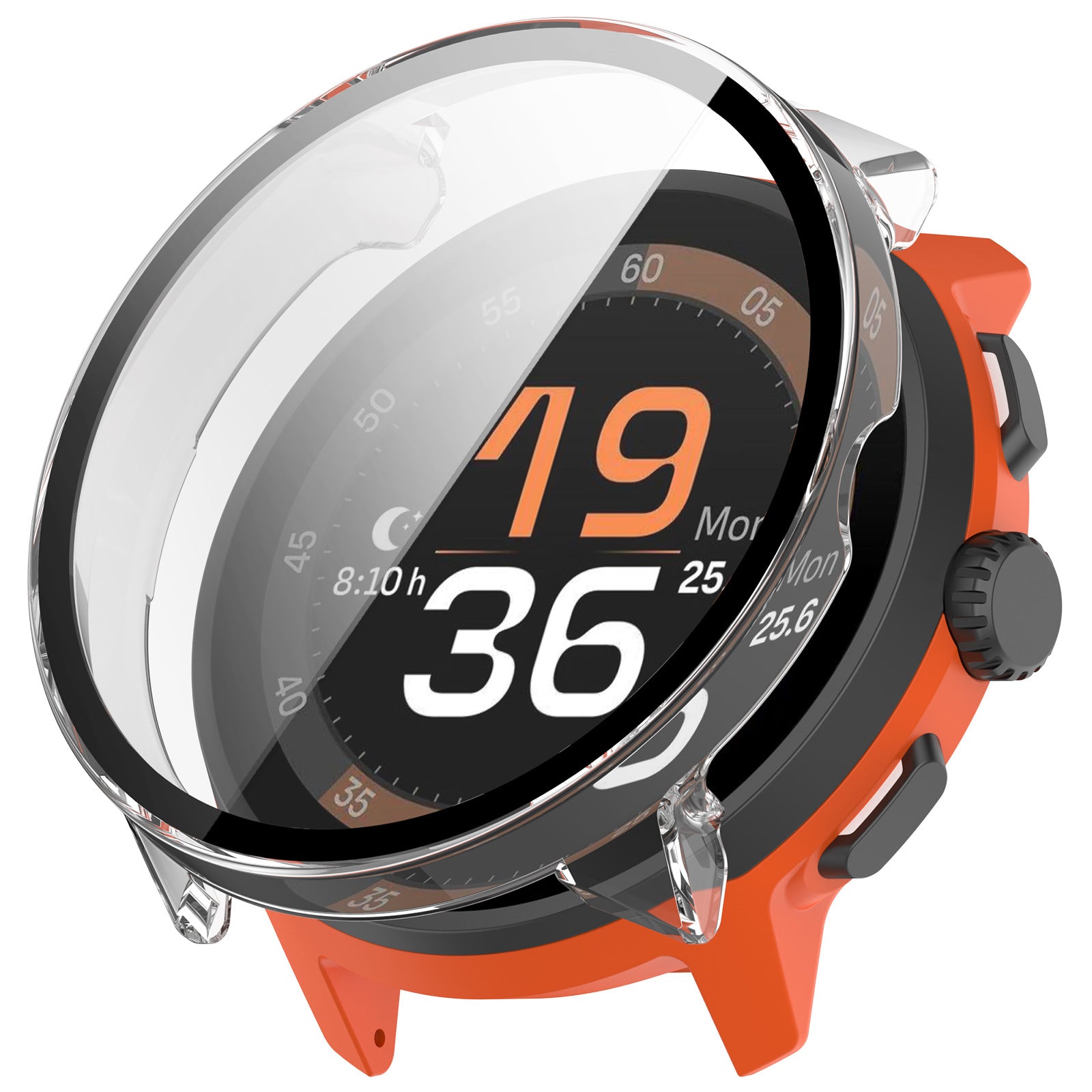 Funda resistente con vidrio Suunto Run (transparente)