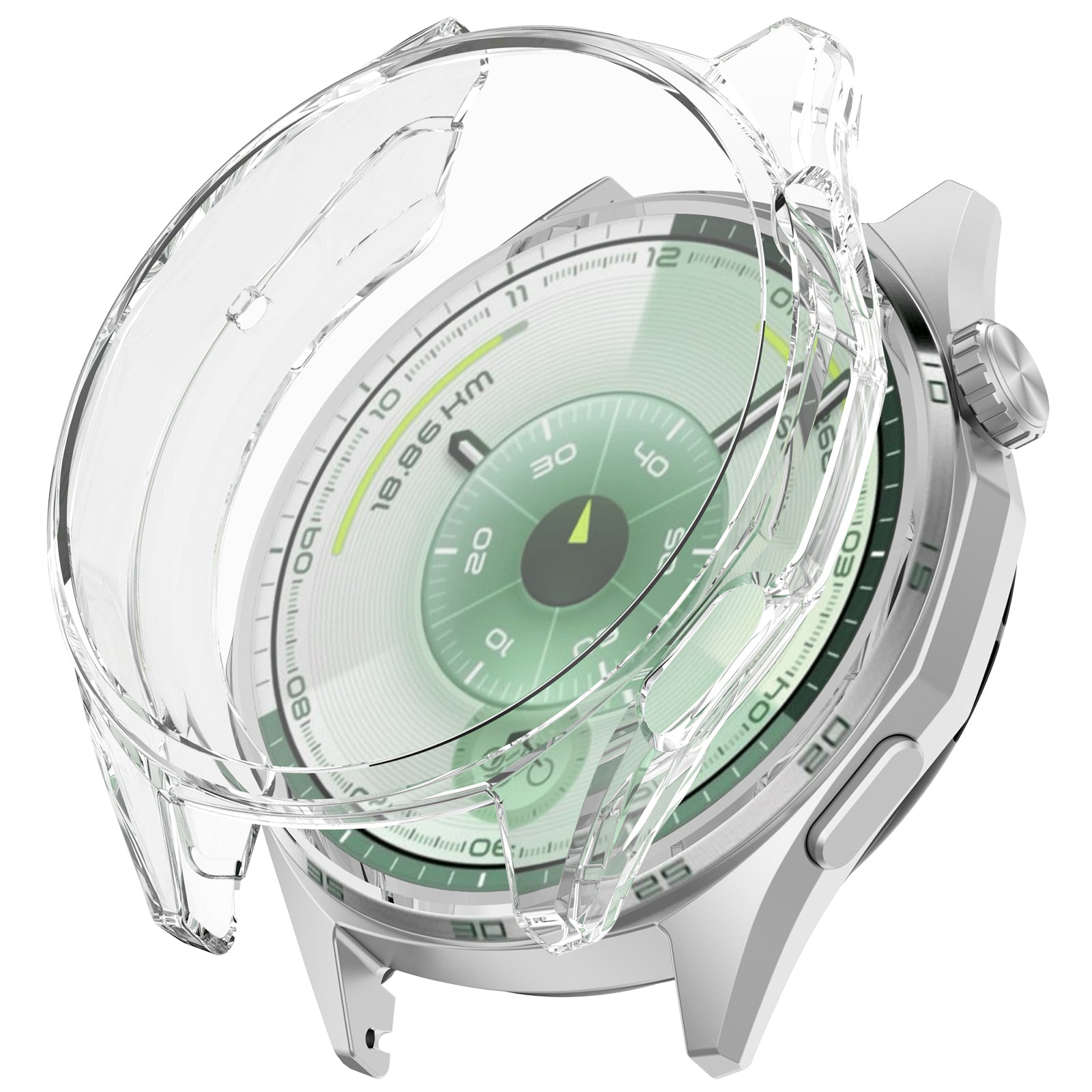 Huawei Watch GT 6 - 46mm TPU Hülle (Silber)