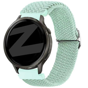 Bandz Garmin Venu 2s Adjustable Braided Strap (Turquoise)