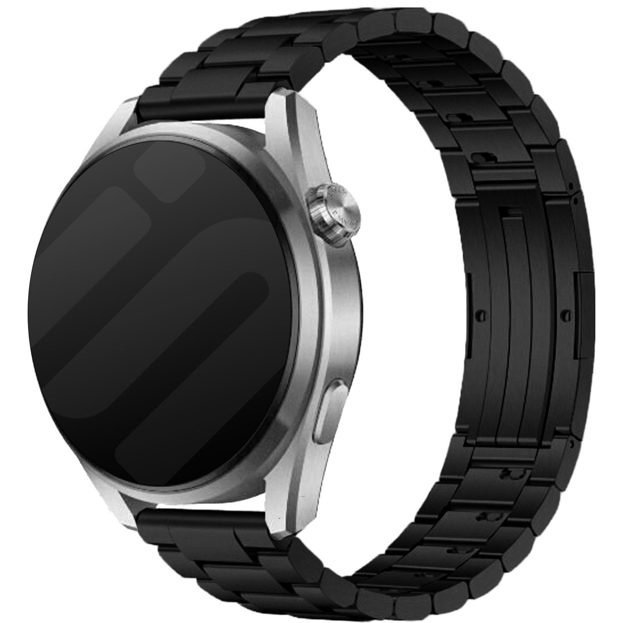 Correa titanio 'One Push' Amazfit Balance 2 (negro)