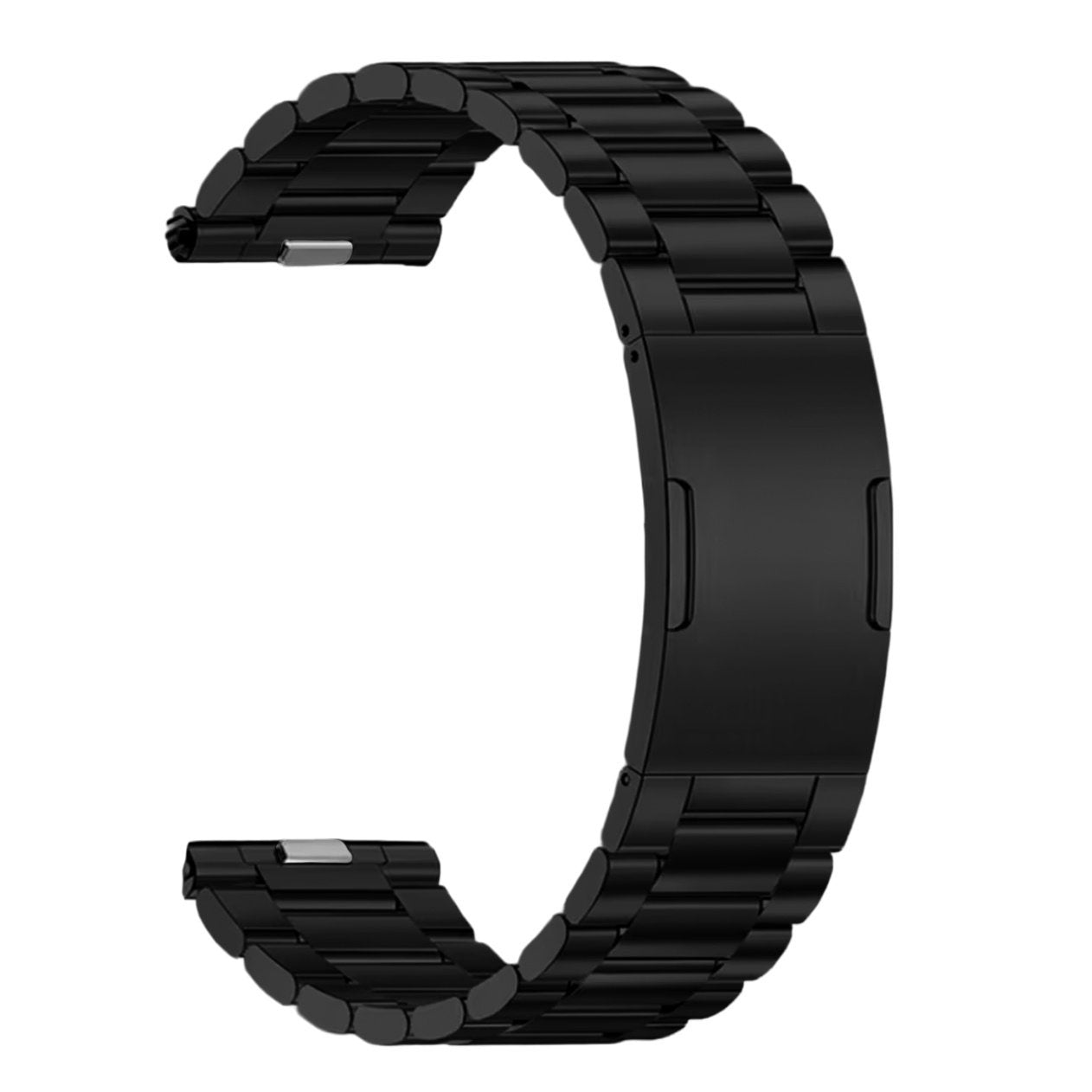 Fossil Gen 5 'one push' titanium band (zwart)