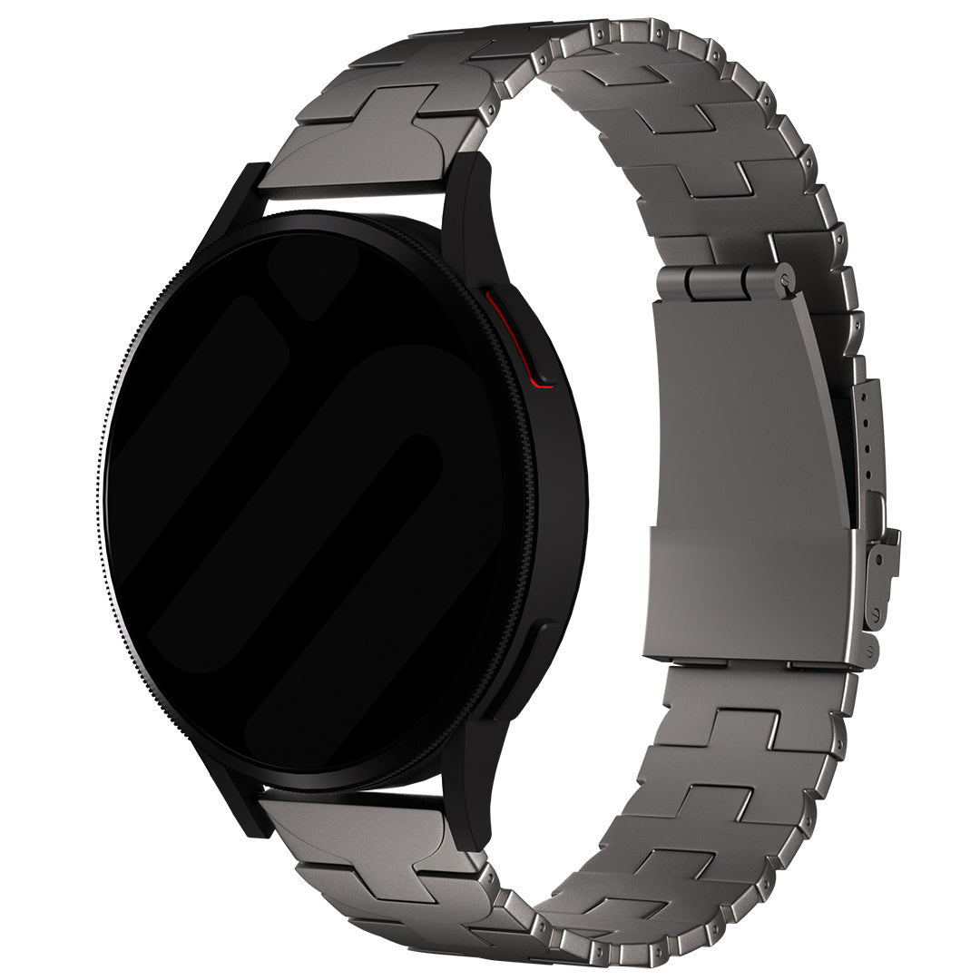 Correa titanio mariposa Huawei Watch GT 4 - 46mm (grafito)