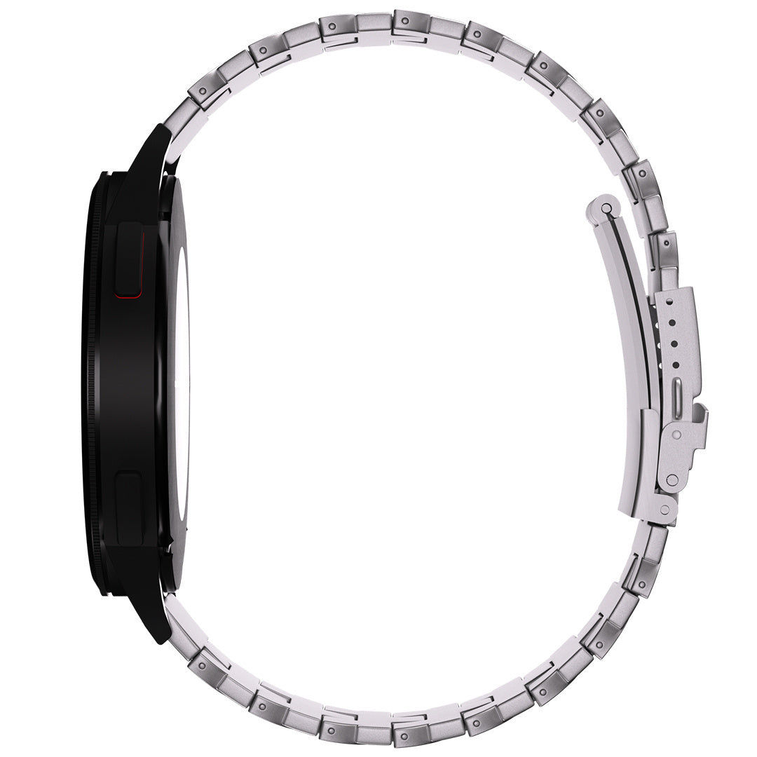Correa titanio mariposa Huawei Watch GT 4 - 46mm (plateado)